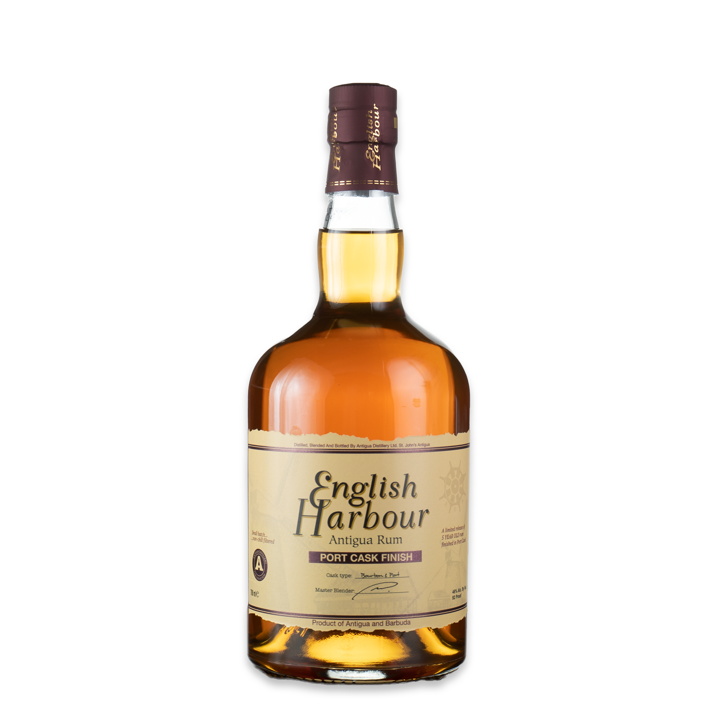 ENGLISH HARBOUR PORT CASK (TOP) 46%  700ml GB - Premier Cru Retail Stores