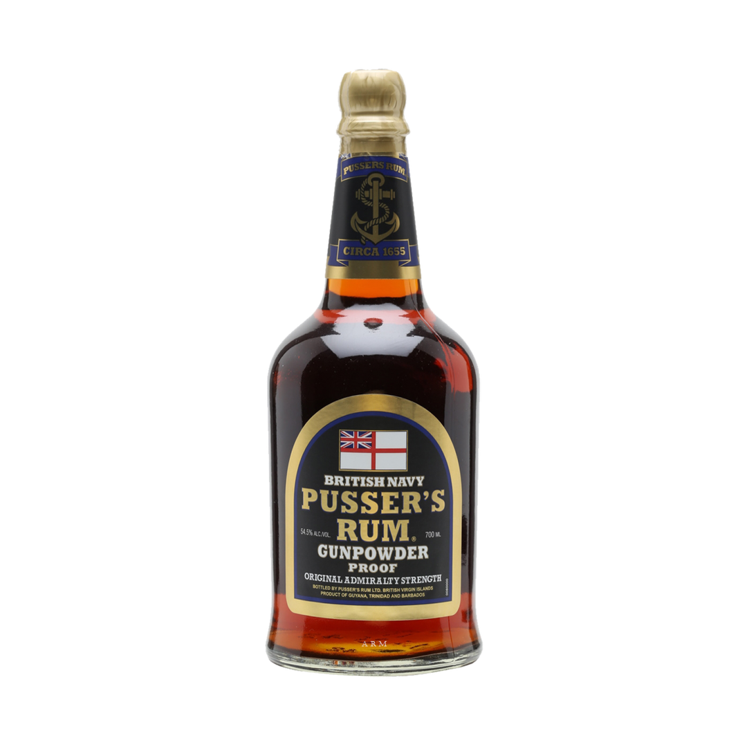 PUSSERS GUNPOWDER PROOF 54.5% 750ml - Premier Cru Retail Stores