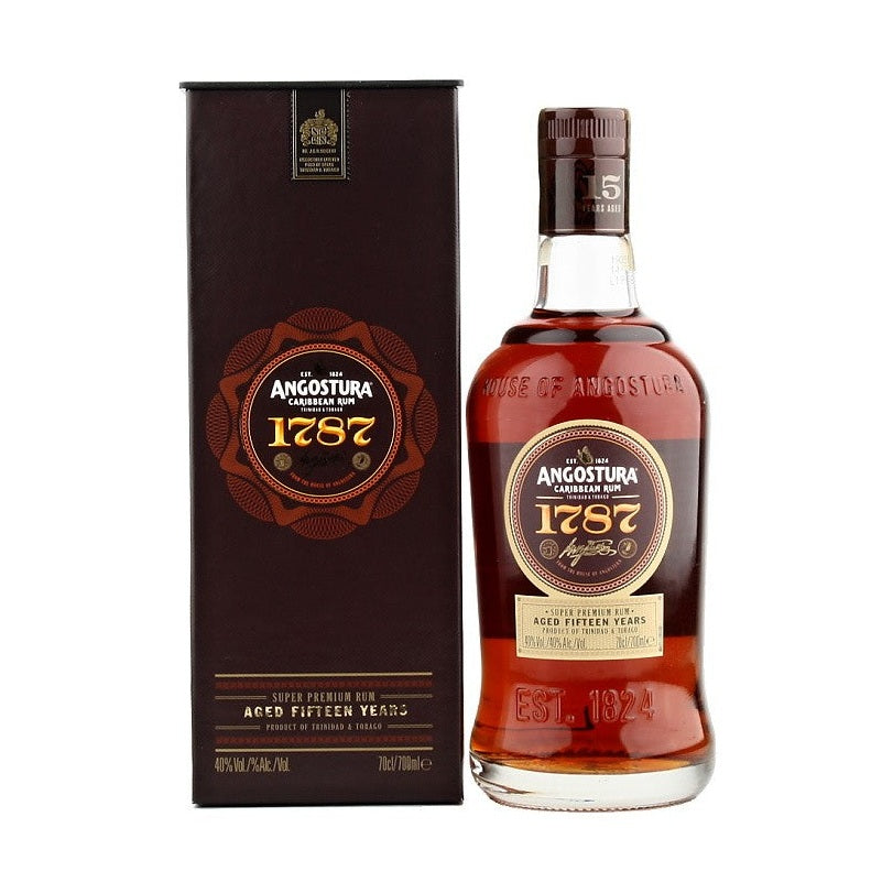ANGOSTURA 1787 15YR 40% 750ml - Premier Cru Retail Stores