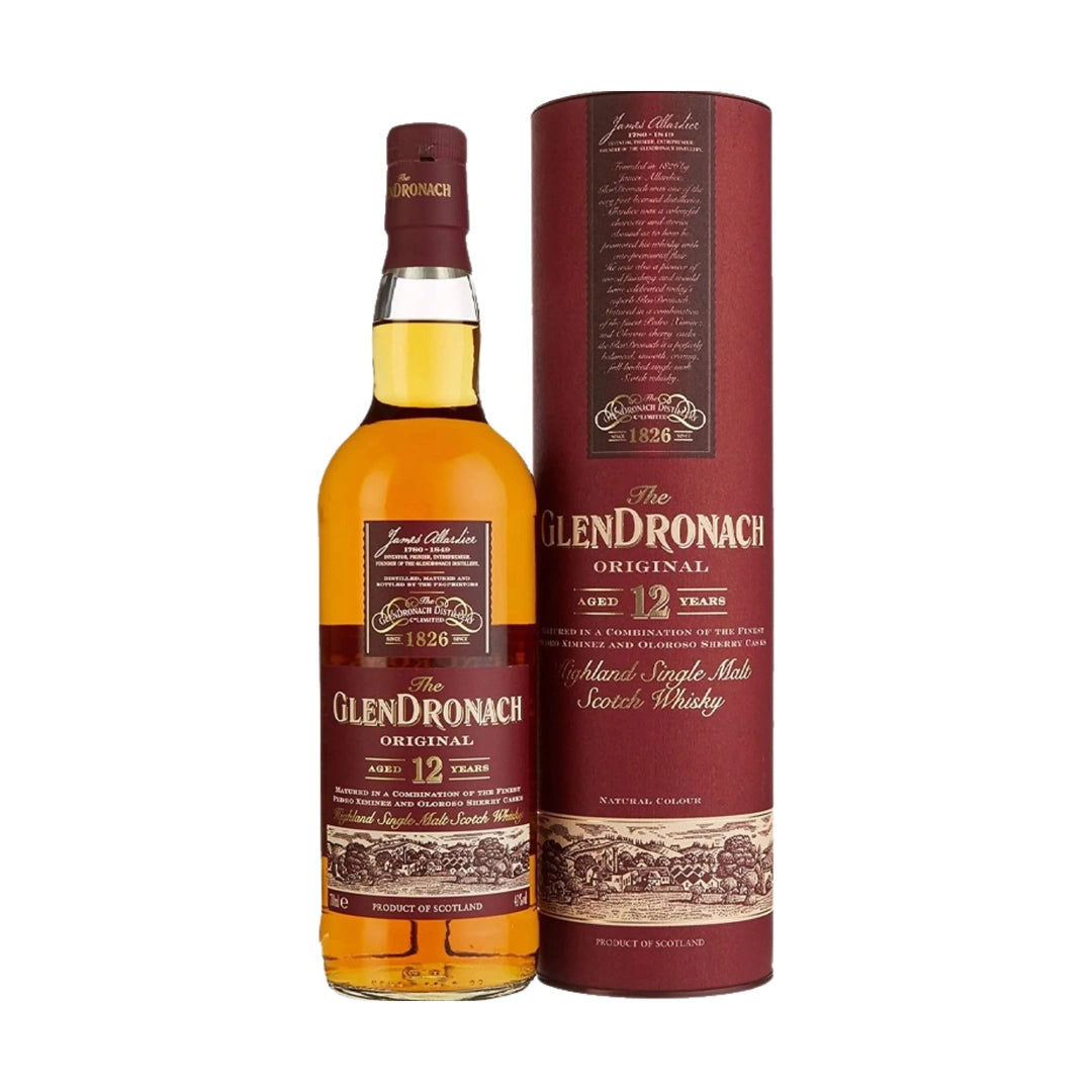 GLENDRONACH 12YR 43% 750ml GB - Premier Cru Retail Stores