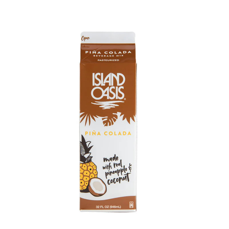 ISLAND OASIS PINA COLADA FROZEN MIX 32oz - Premier Cru Retail Stores