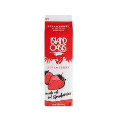 ISLAND OASIS STRAWBERRY FROZEN MIX 32oz - Premier Cru Retail Stores