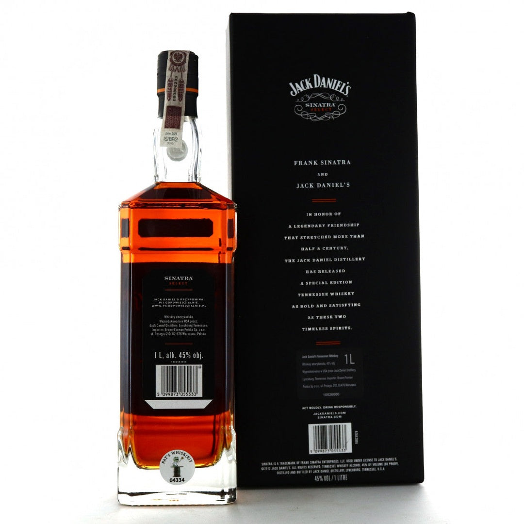 JACK DANIEL'S SINATRA SELECT 40% 1L GB - Premier Cru Retail Stores
