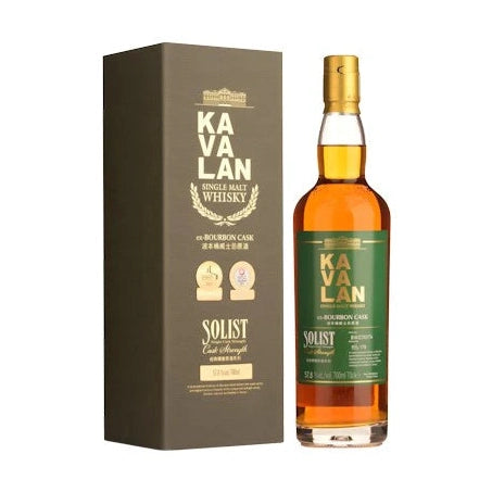 KAVALAN SOLIST EX-BOURBON CASK 51.7% 700ml - Premier Cru Retail Stores