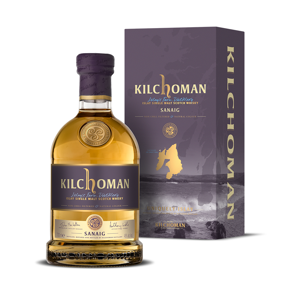 KILCHOMAN SANAIG 46% 750ml GB - Premier Cru Retail Stores
