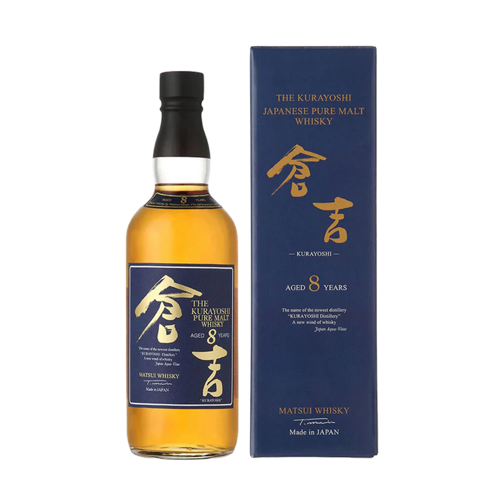 KURAYOSHI PURE MALT WHISKY 8YR 43% 700ml GB - Premier Cru Retail Stores