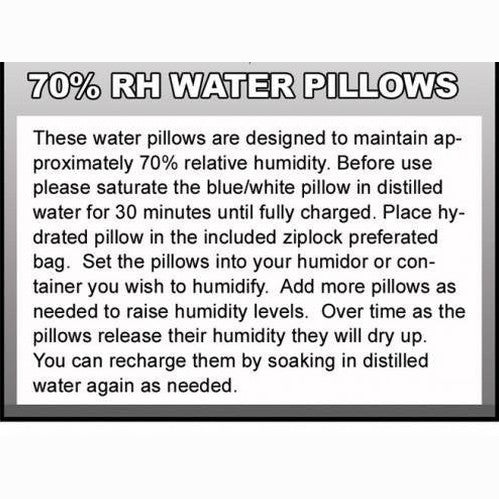 PILLW/DRY WATER PILLOW HUMIDFIER - Premier Cru Retail Stores