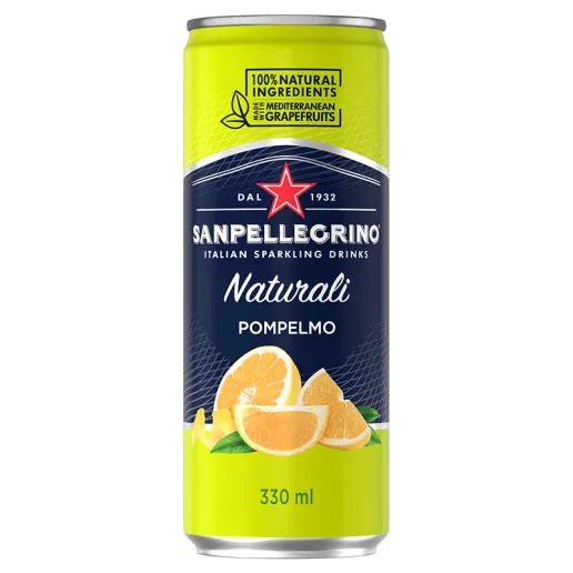 SAN PELLEGRINO POMPELMO CAN 330ml - Premier Cru Retail Stores