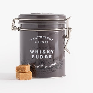 WHISKY FUDGE TIN 175g