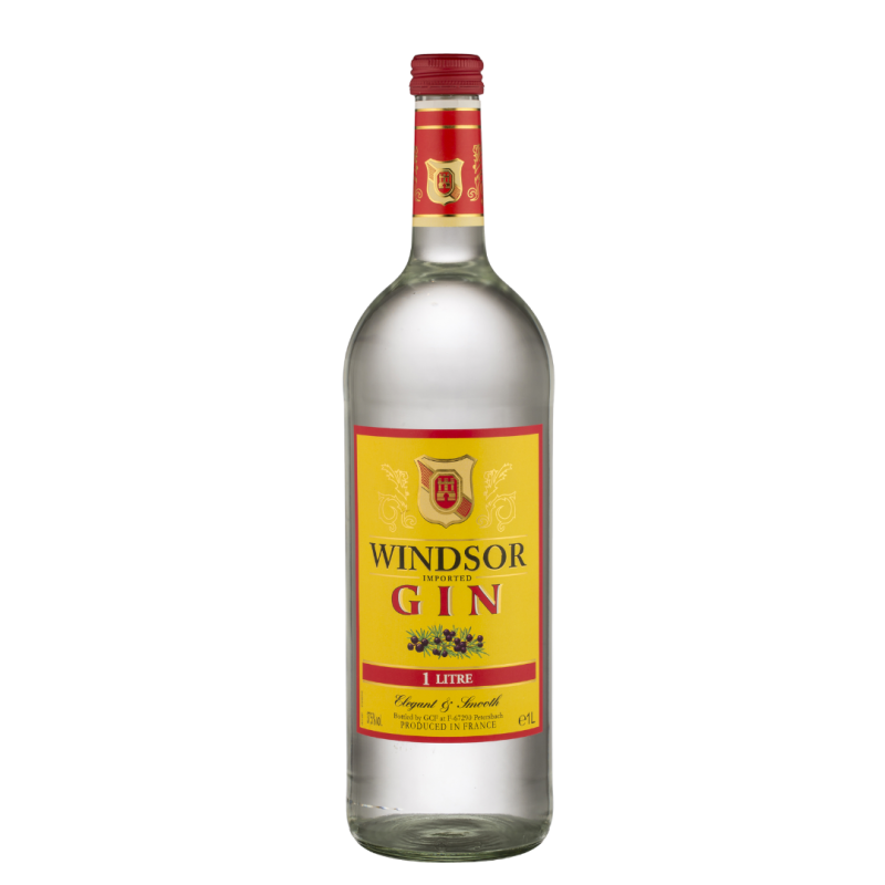 WINDSOR GIN 37.5% 1L - Premier Cru Retail Stores