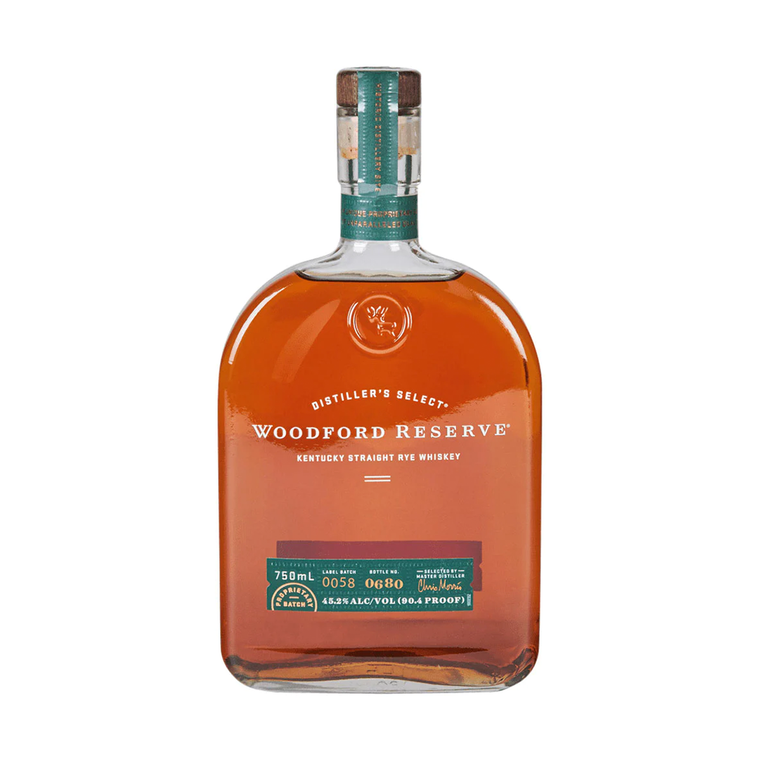 WOODFORD RESERVE RYE 45.2% 750ml GB - Premier Cru Retail Stores