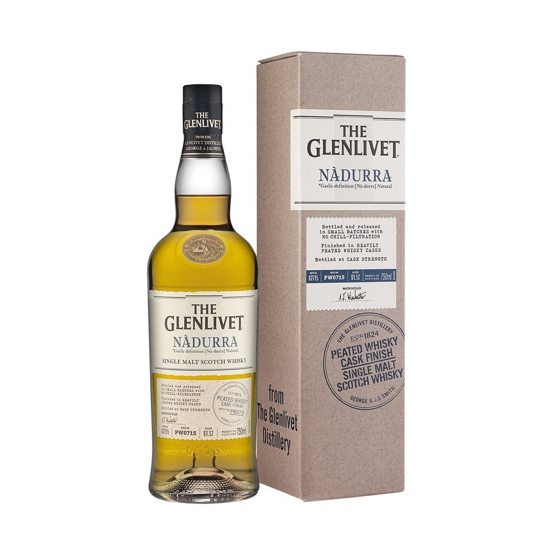 THE GLENLIVET NÀDURRA PEATED SINGLE MALT 750ml - Premier Cru Retail Stores