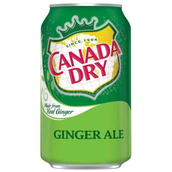 CANADA DRY GINGER ALE CAN 12oz - Premier Cru Retail Stores