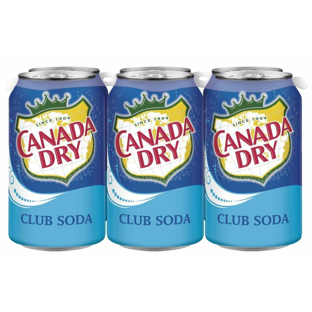 CANADA DRY CLUB SODA CAN 12oz - Premier Cru Retail Stores