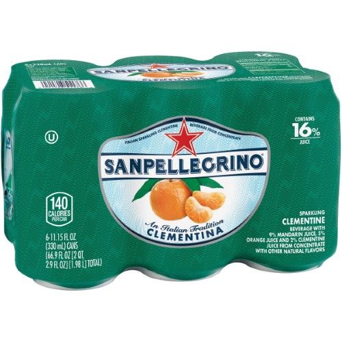 SAN PELLEGRINO CLEMENTINA CAN 330ml - Premier Cru Retail Stores