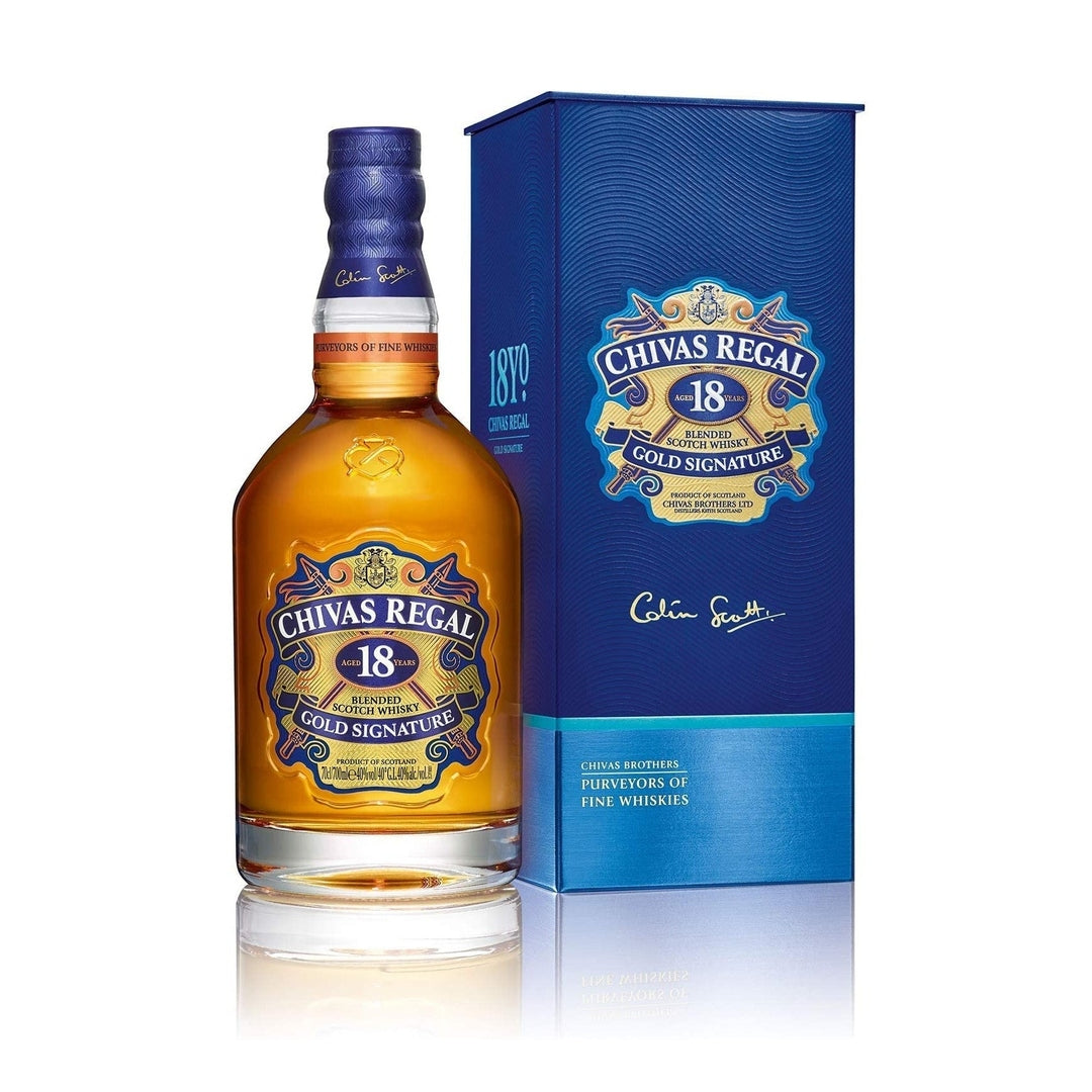 CHIVAS REGAL 18YR BLENDED SCOTCH 750ml - Premier Cru Retail Stores