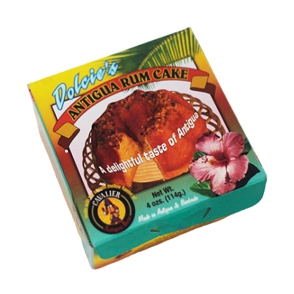 DOLCIE ANTIGUA RUM CAKE 4oz - Premier Cru Retail Stores