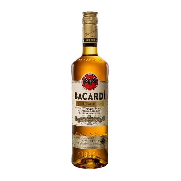 BACARDI RUM GOLD 1 Litre - Premier Cru Retail Stores