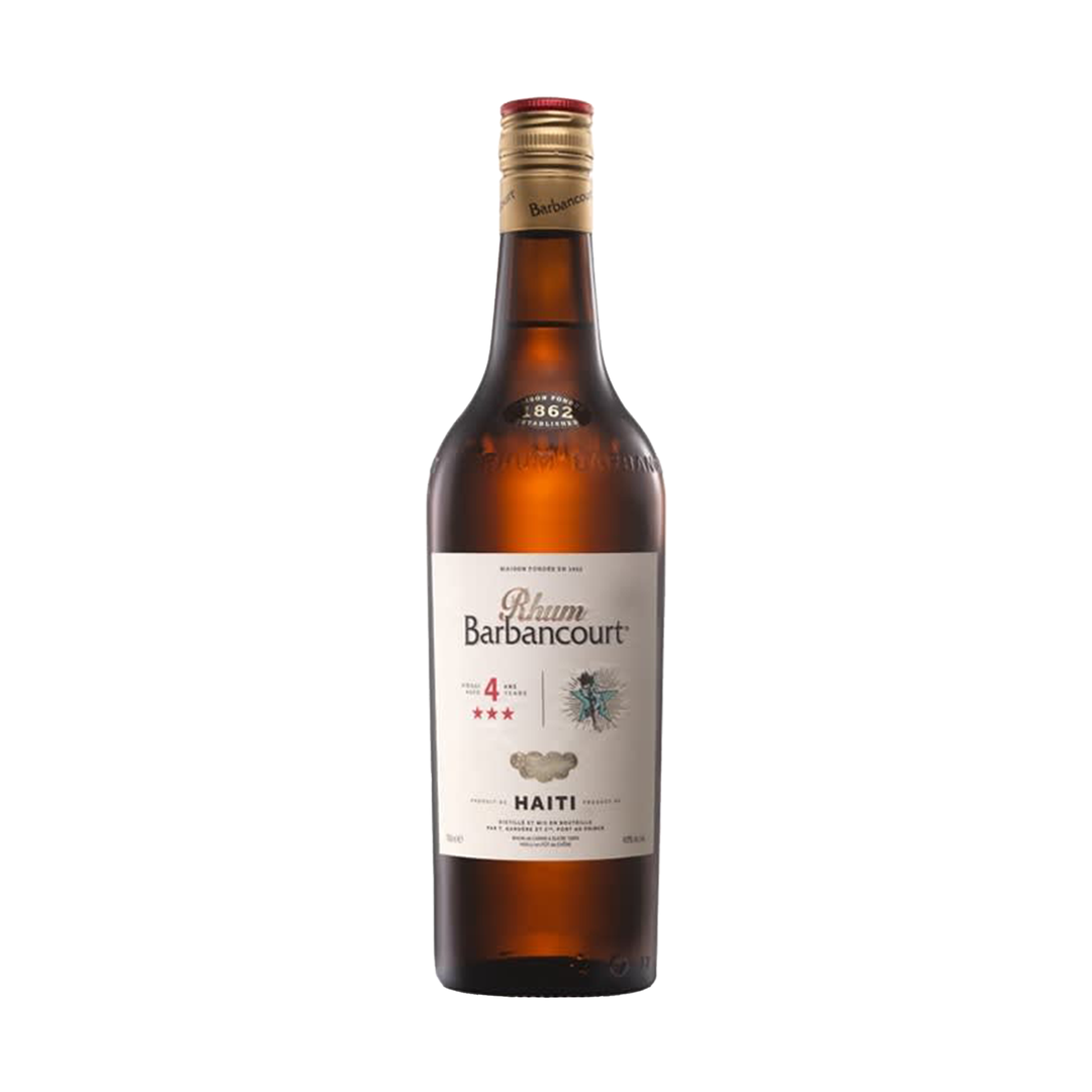 BARBANCOURT 3 STAR 4YR 43% 750ml - Premier Cru Retail Stores