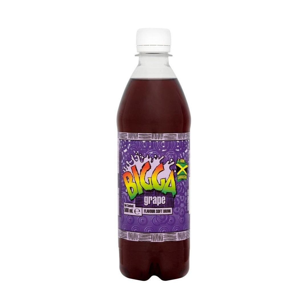 BIGGA GRAPE SODA 600ml - Premier Cru Retail Stores
