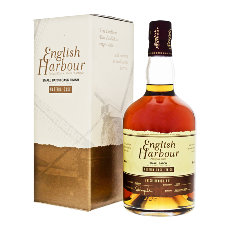 ENGLISH HARBOUR RUM AGED MADERIA CASK FINISH 750ml - Premier Cru Retail Stores