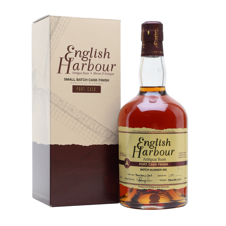 ENGLISH HARBOUR RUM AGED SHERRY CASK FINISH 750ml - Premier Cru Retail Stores