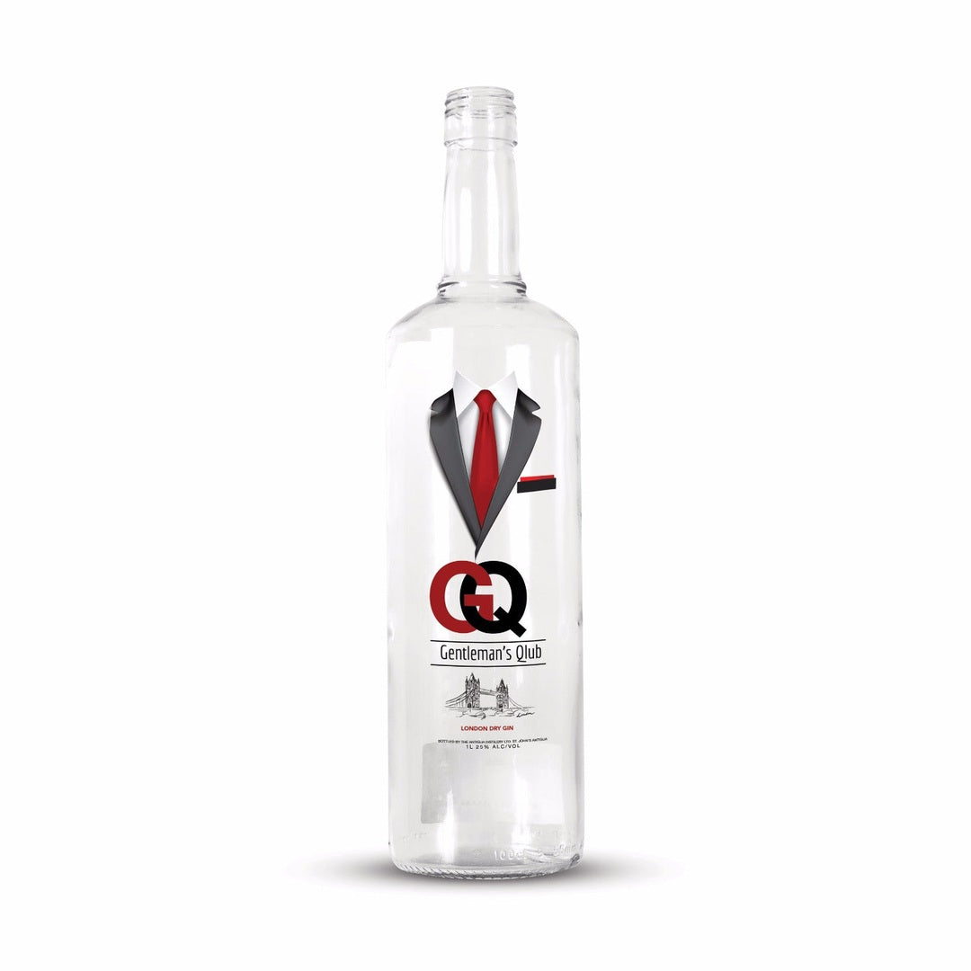 GENTLEMANS QLUB GIN 1 Litre - Premier Cru Retail Stores