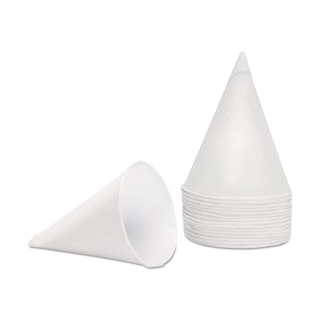 KONIE PAPER CONE CUPS 4.5oz, 200/Bag - Premier Cru Retail Stores