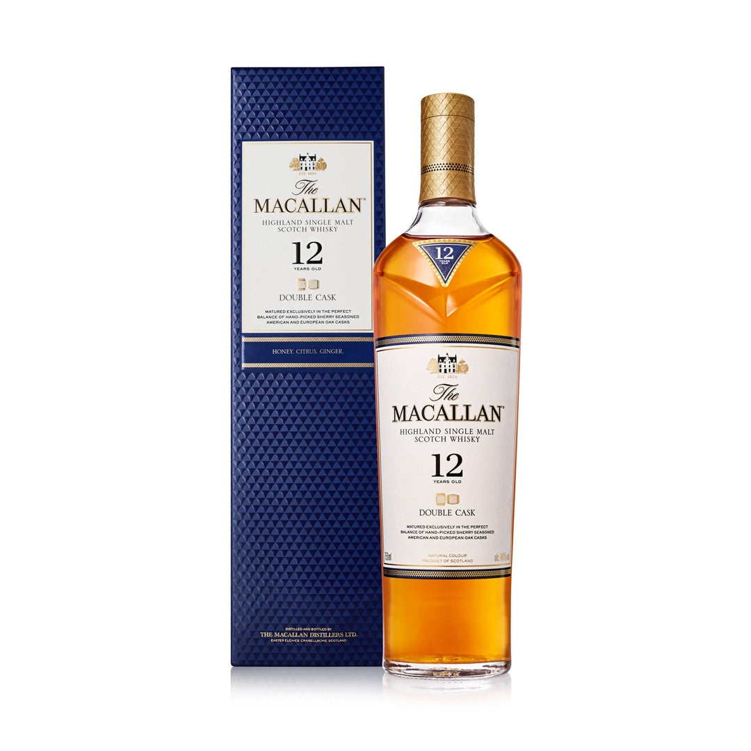 MACALLAN DOUBLE CASK 12YR 43% 700ml GB - Premier Cru Retail Stores