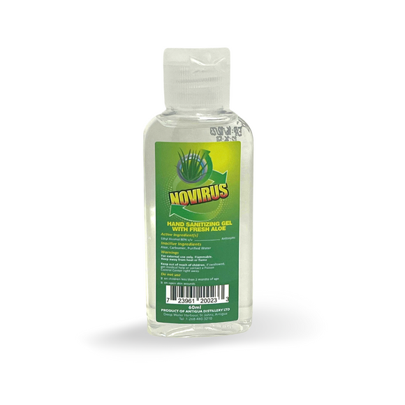 NoVirus Hand Sanitizer Gel 60ml - Premier Cru Retail Stores
