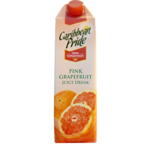 CARIBBEAN PRIDE PINK GRAPEFRUIT 12/1L - Premier Cru Retail Stores