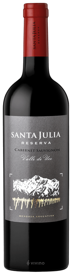 SANTA JULIA RESERVA CABERNET SAUVIGNON 75CL - Premier Cru Retail Stores