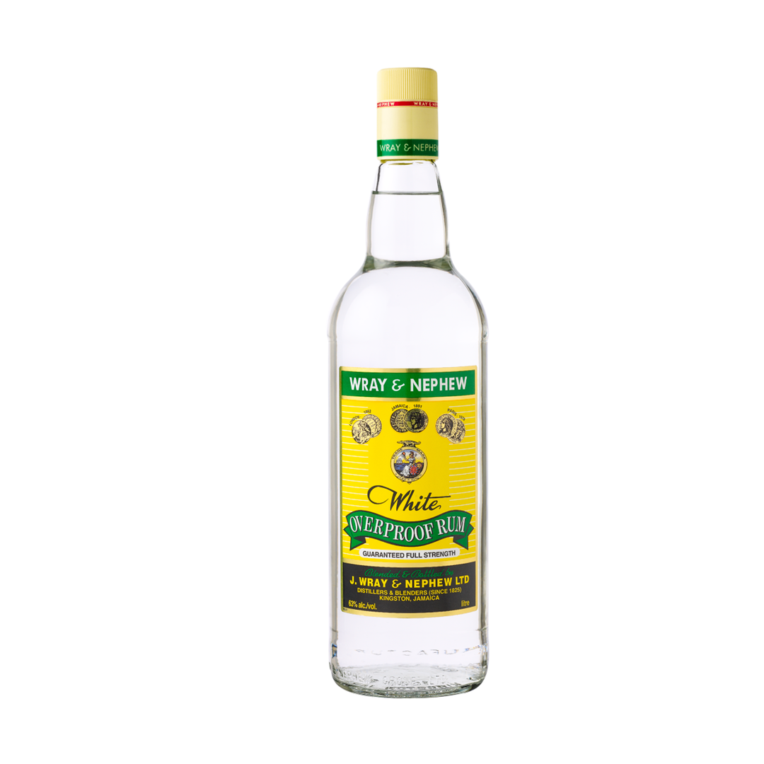 WRAY & NEPHEW OVERPROOF JAMAICA RUM 1 Litre - Premier Cru Retail Stores
