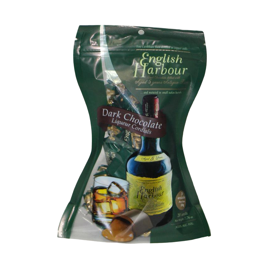 ENGLISH HARBOUR ANTIGUA RUM CHOCOLATES POUCH 7.76oz - Premier Cru Retail Stores