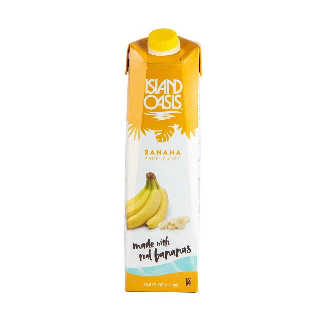 ISLAND OASIS BANANA PUREE BEVERAGE MIX 1L - Premier Cru Retail Stores