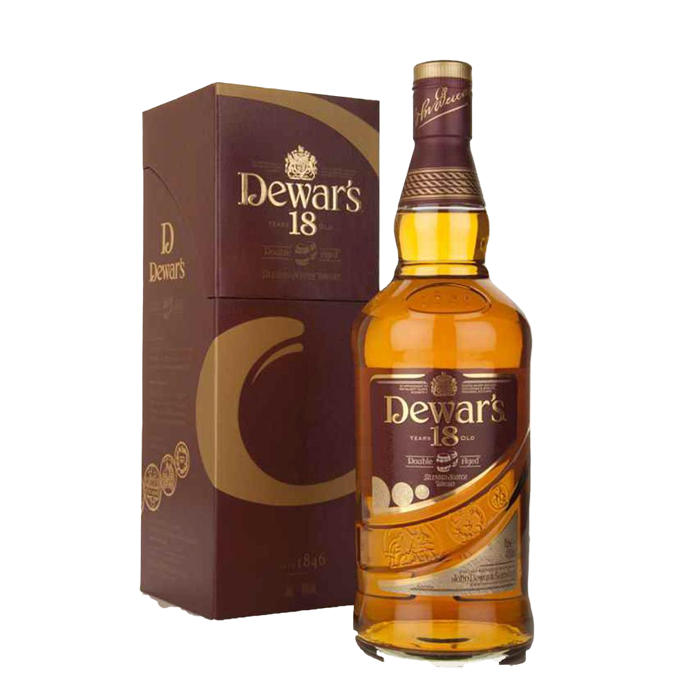 DEWARS 18YR BLENDED SCOTCH 750ml - Premier Cru Retail Stores