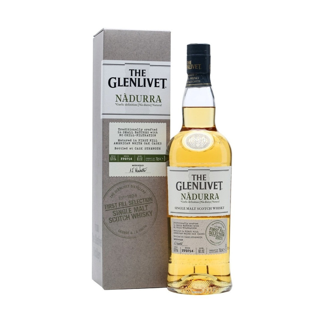 THE GLENLIVET NÀDURRA FIRST FILL SINGLE MALT SCOTCH 750ml - Premier Cru Retail Stores