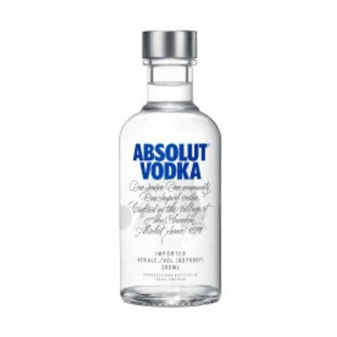 ABSOLUT BLUE VODKA 200ml - Premier Cru Retail Stores