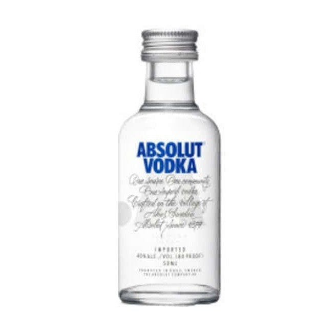ABSOLUT BLUE VODKA 50ml - Premier Cru Retail Stores