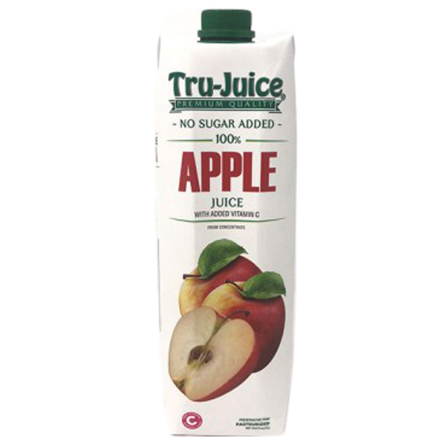 TRU-JUICE 100% APPLE JUICE 1 Litre - Premier Cru Retail Stores