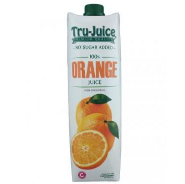 TRU-JUICE 100% ORANGE JUICE 1L | Premier Cru Retail Stores