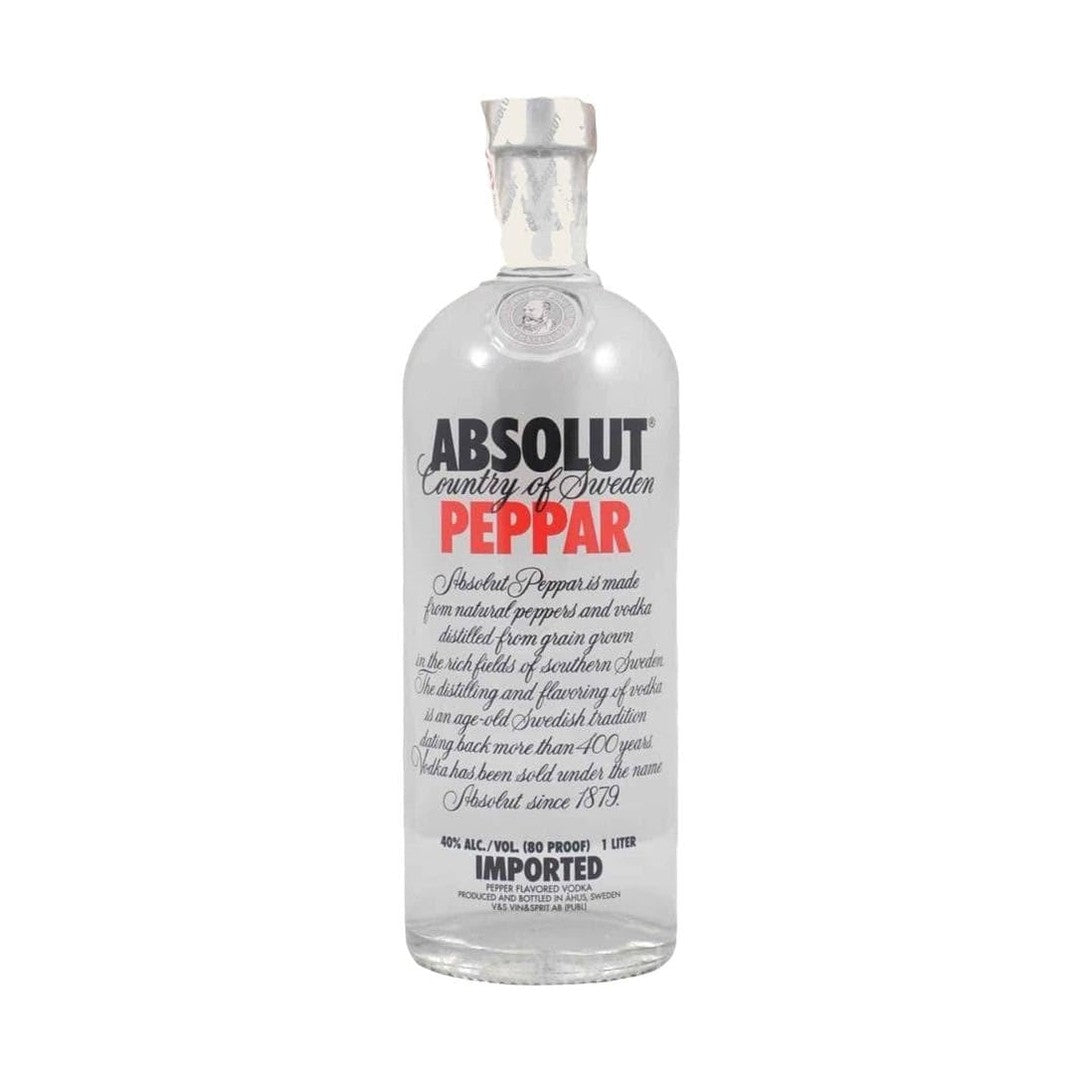 ABSOLUT PEPPAR VODKA 1 Litre - Premier Cru Retail Stores