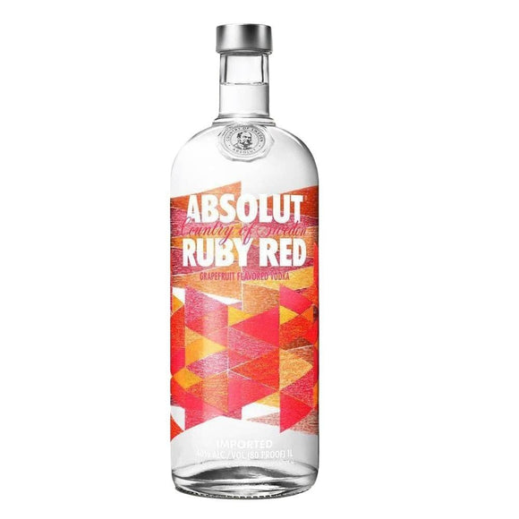 ABSOLUT RUBY RED VODKA 1 Litre - Premier Cru Retail Stores