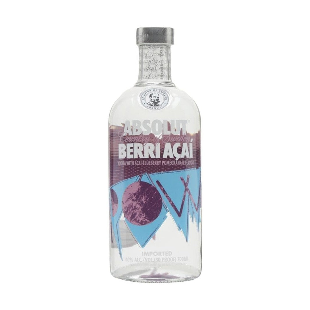 ABSOLUT BERRI ACAI VODKA 1 Litre - Premier Cru Retail Stores