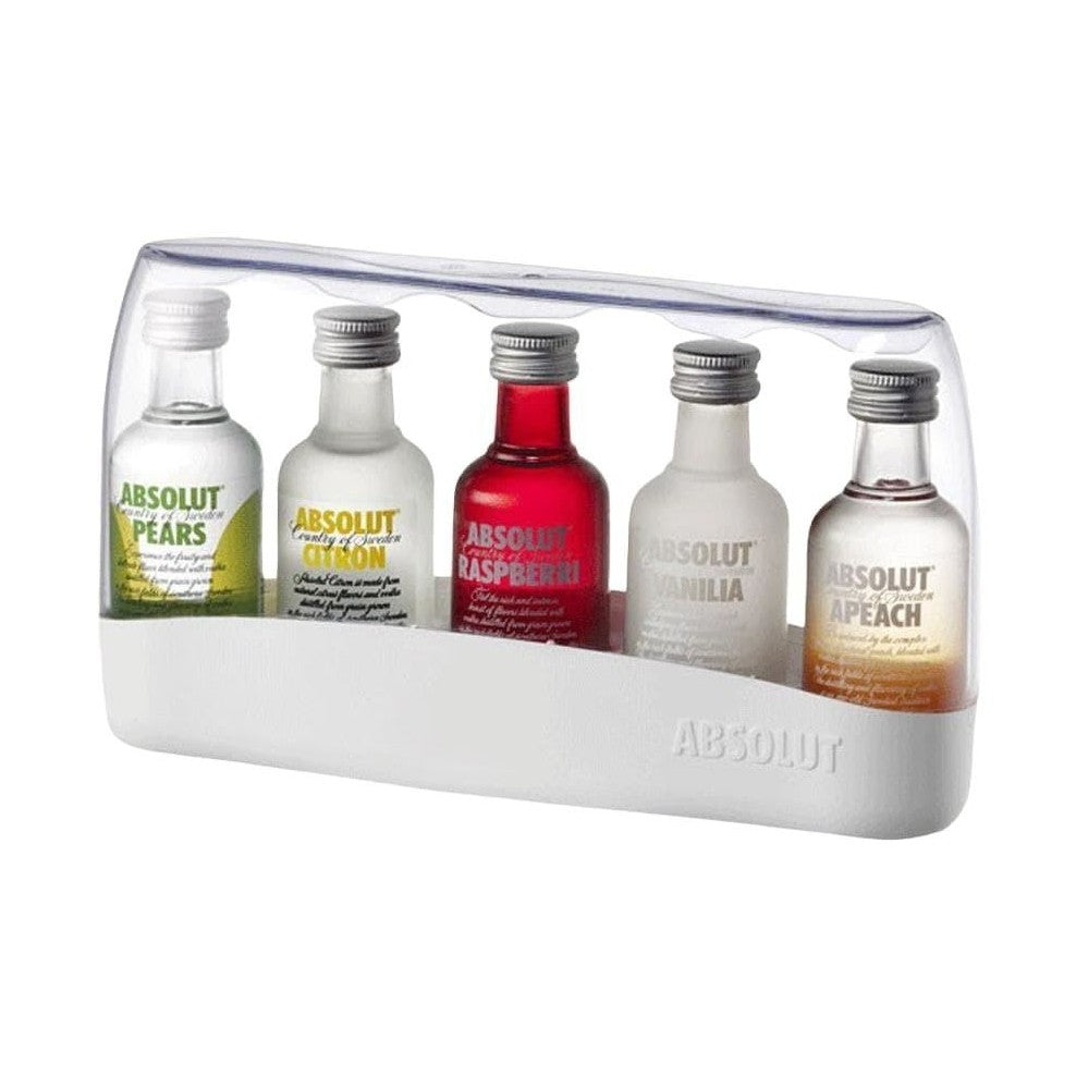 ABSOLUT FIVE VODKA SAMPLER GIFT BOX 5 x 50ml - Premier Cru Retail Stores