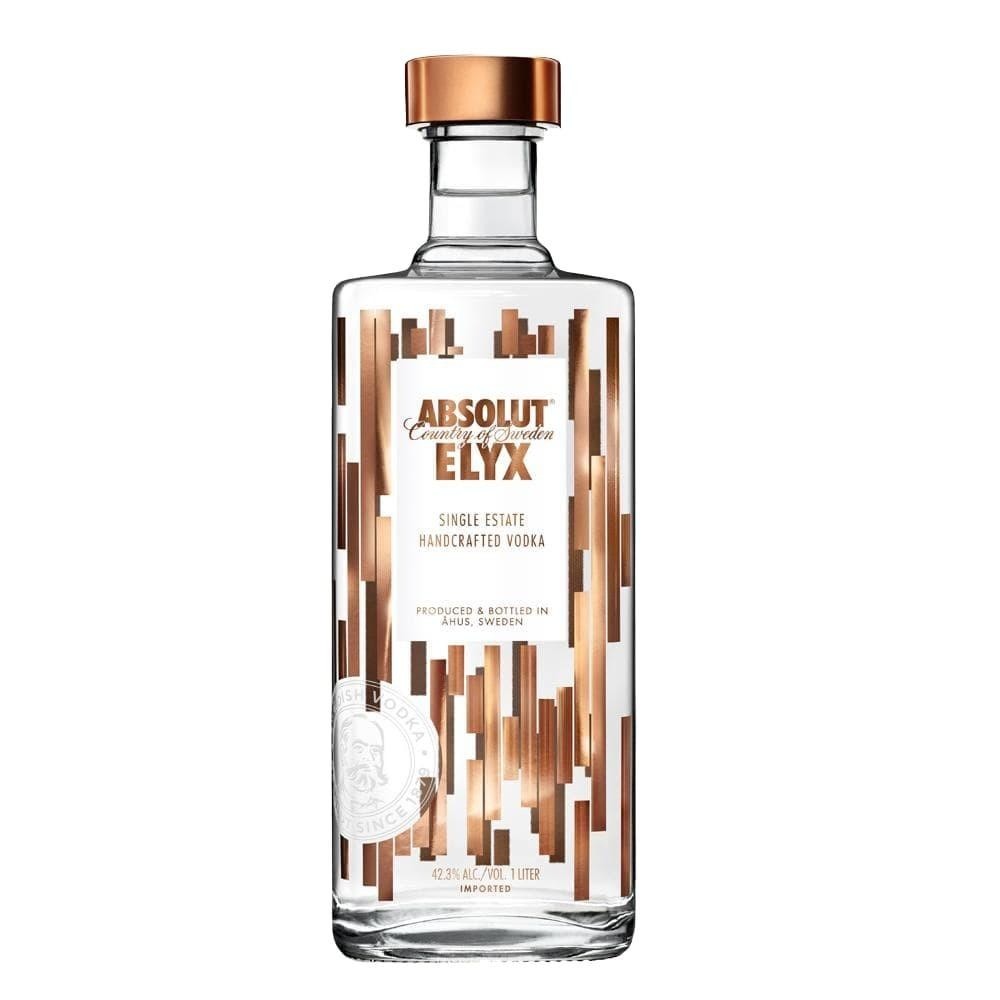 ABSOLUT ELYX VODKA 1 Litre - Premier Cru Retail Stores